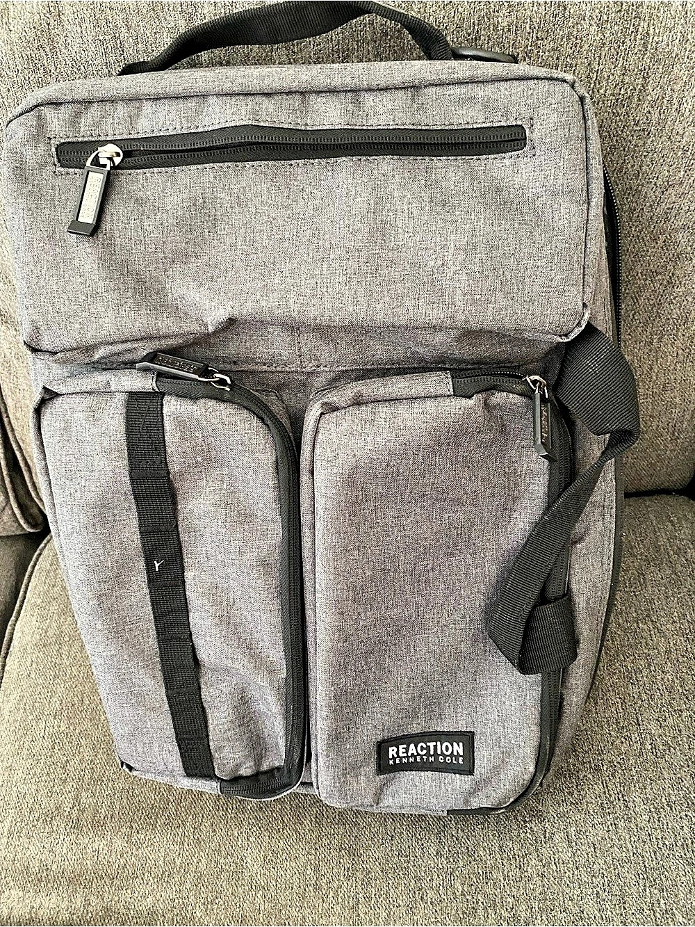 Kenneth Cole Reaction Gray Backpack
